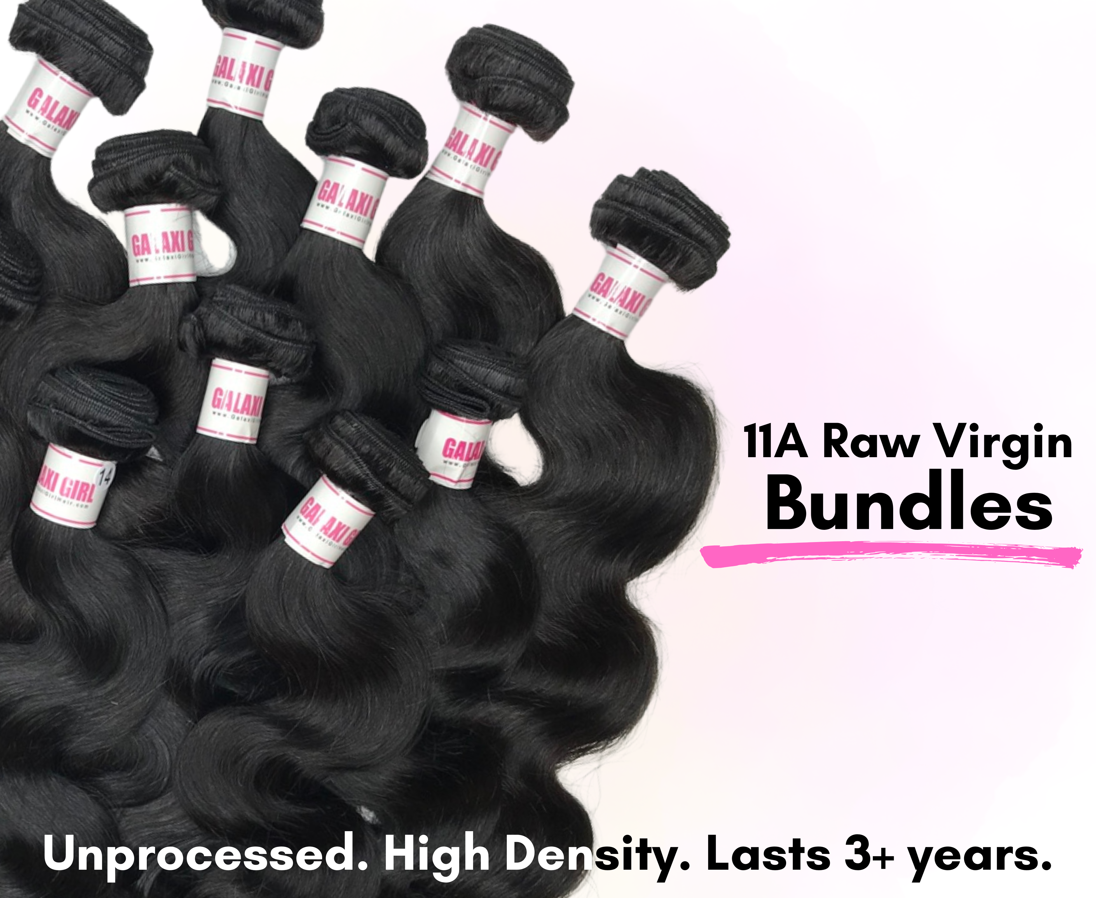 Her name is Galaxy!?? Brazilian Body Wave ✨10A Body Wave Bundles✨ Length: 20-20-20” Best for  main image 2