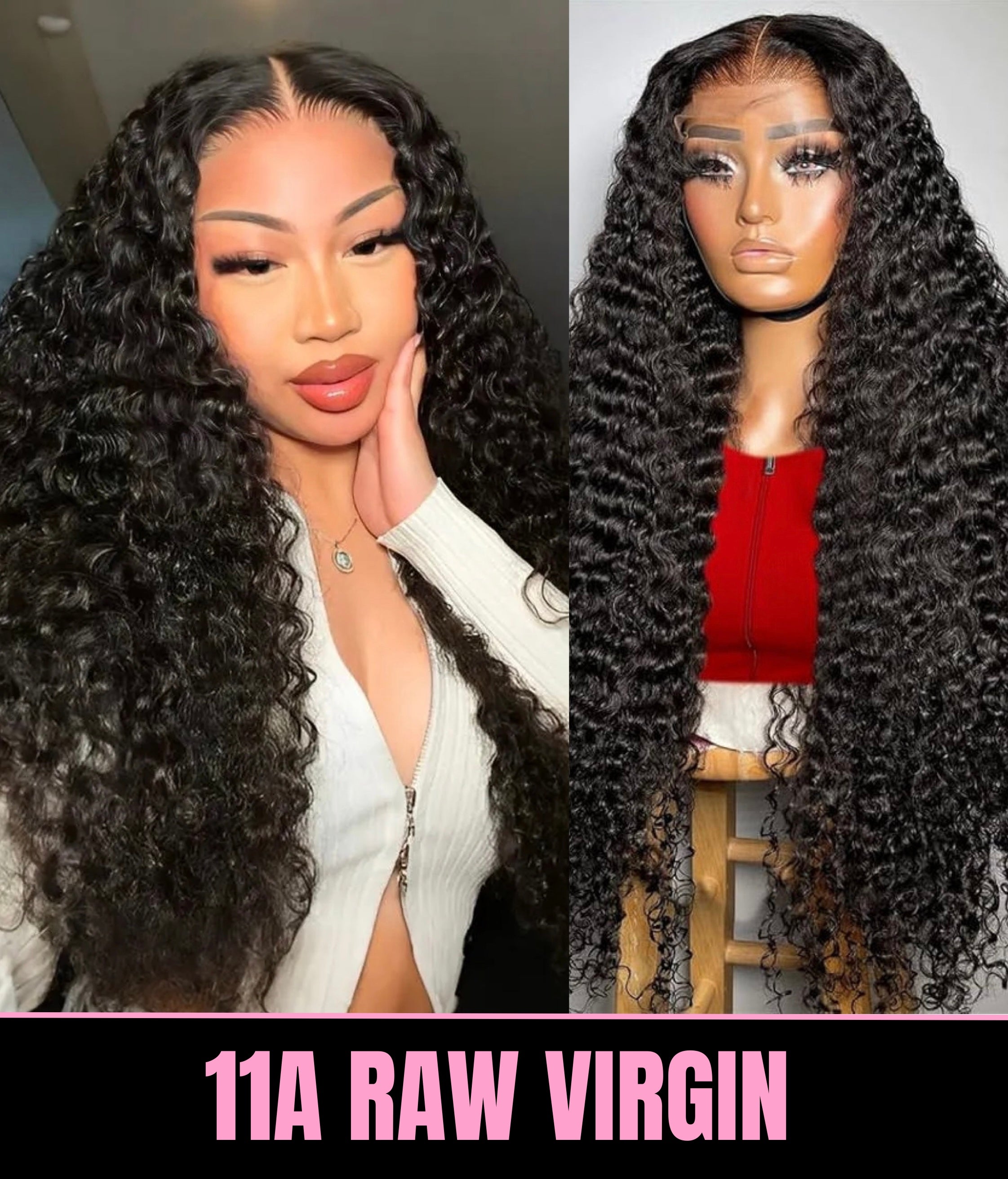 11A DEEP WAVE (13x6) Lace Frontal Wig | 200% Density – Galaxi Girl