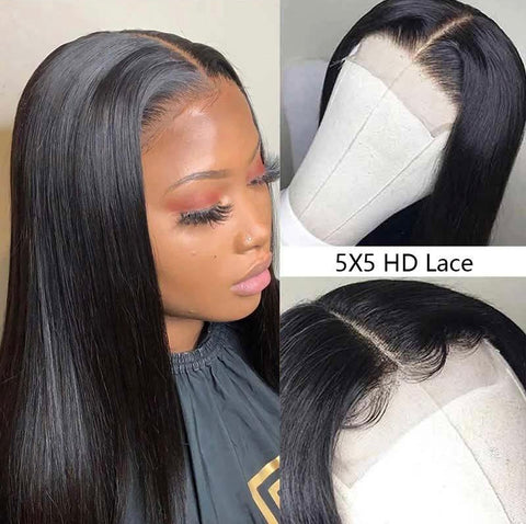 5x5 Lace Closure Wigs