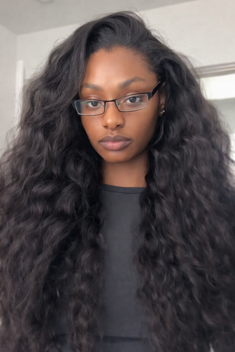 11A LOOSE WAVE Half Wig | 200% Density