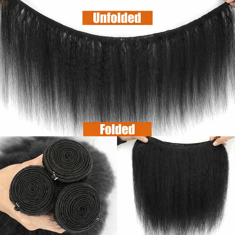 10a Remy SOFT YAKI Hair Bundles 3pcs