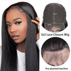 STRAIGHT (5x5) Lace Closure Wig | 180% Density