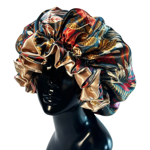 Elastic Fluffy Silk Hair Bonnet (13 Colors)