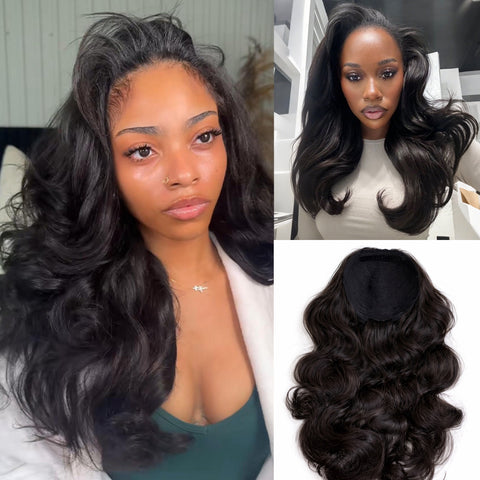 11A BODY WAVE Half Wig | 200% Density