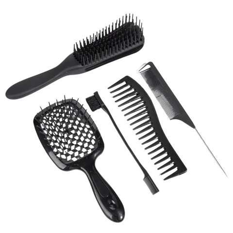 5pcs Hair Detangling Comb Set