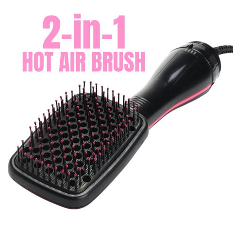 2-in-1 Hot Air Brush | Blow-Dryer + Brush