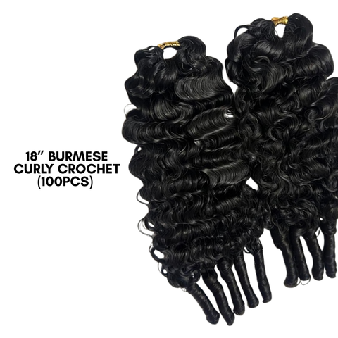 Jumbo Braid + Burmese Curly Crochet Kit