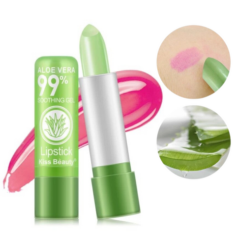 Temperature Activated Aloe Vera Lip Balm