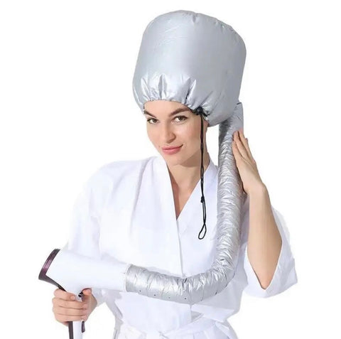 Portable Hair Dryer + Hot Hair Treatment Cap