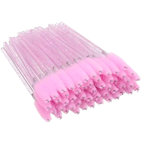 50pcs Disposable Spoolie Applicators | Lashes + Makeup