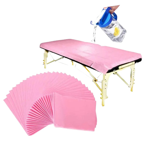 100pcs Disposable Salon Chair + Bed Sheets