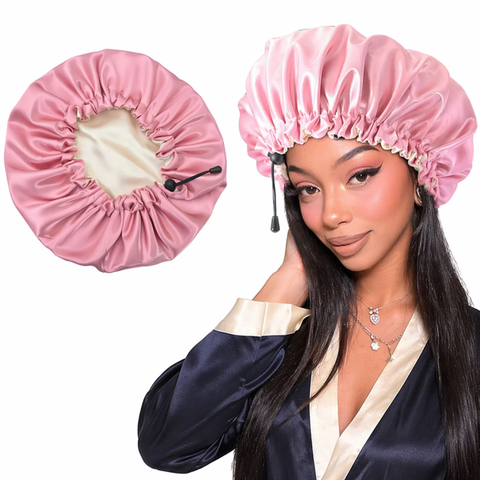 Silk Bonnet + Edge Scarf Set
