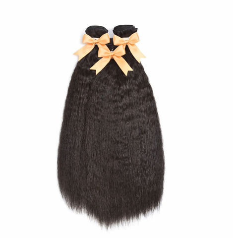 10a Remy SOFT YAKI Hair Bundles 3pcs