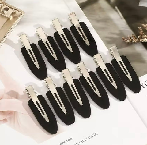 10pcs Fringe Curl Flat Clips