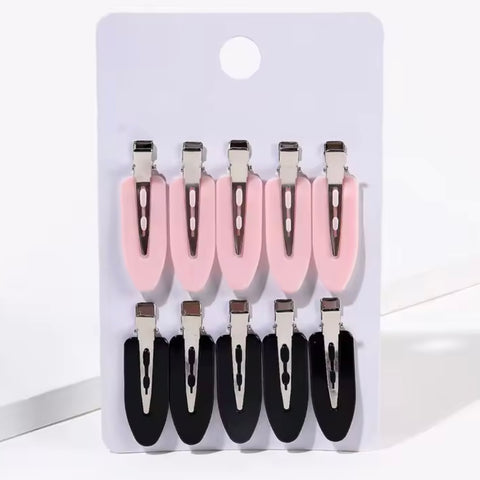 10pcs Fringe Curl Flat Clips