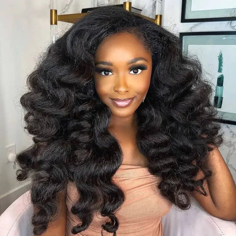 11A YAKI Half Wig | 200% Density