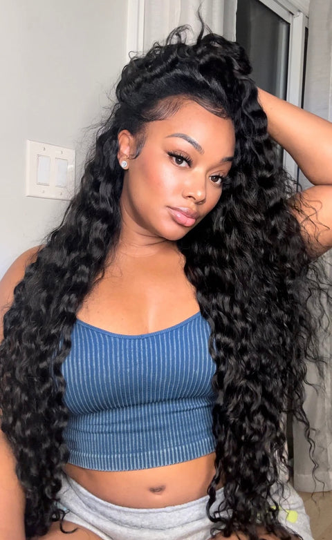 11A LOOSE WAVE Half Wig | 200% Density