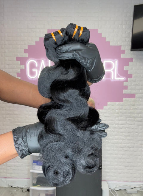 10a Remy BODY WAVE Hair Bundles 3pcs