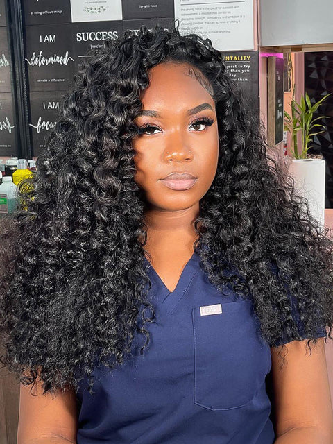 11A DEEP WAVE Half Wig | 200% Density