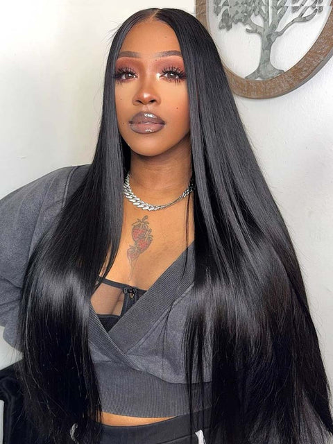 11a Brazilian STRAIGHT Hair Bundles 2pcs