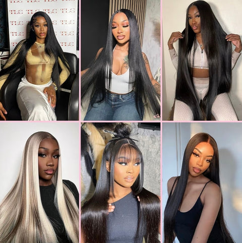 10a Remy STRAIGHT Hair Bundles 4pcs