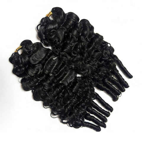 11a BURMESE CURLY Feather Crotchet | 2 Bundles (100pcs)