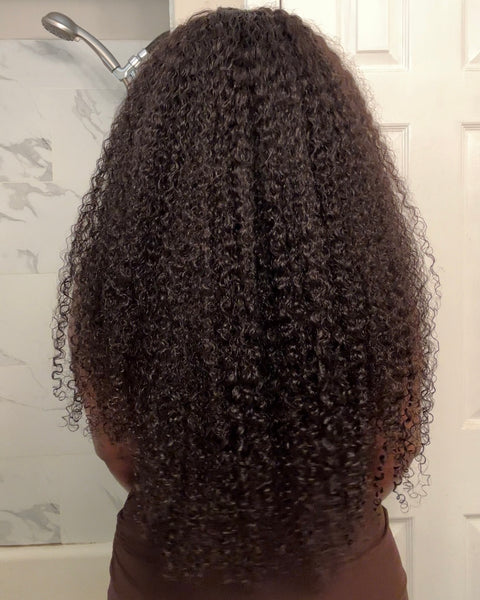 11A KINKY CURLY Half Wig | 200% Density