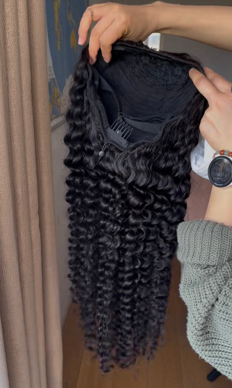 11A DEEP WAVE Half Wig | 200% Density