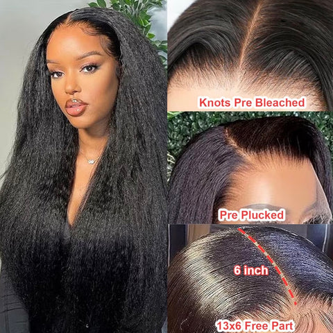 10A YAKI (13x6) Lace Front Wig | 150% Density