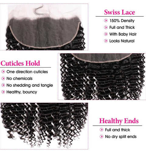 DEEP WAVE Lace Frontal (13x6)