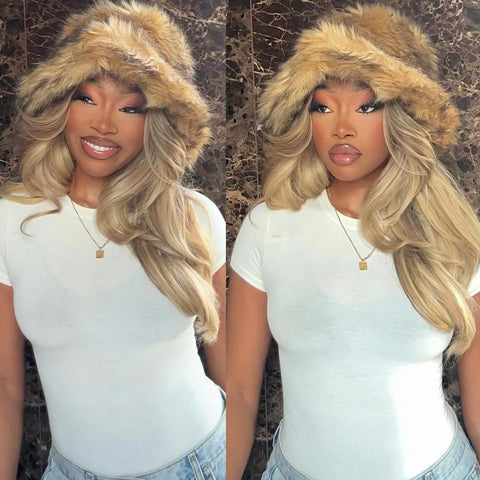 ASH BLONDE BODY WAVE (13x4) | 180% Density Lace Front Wig