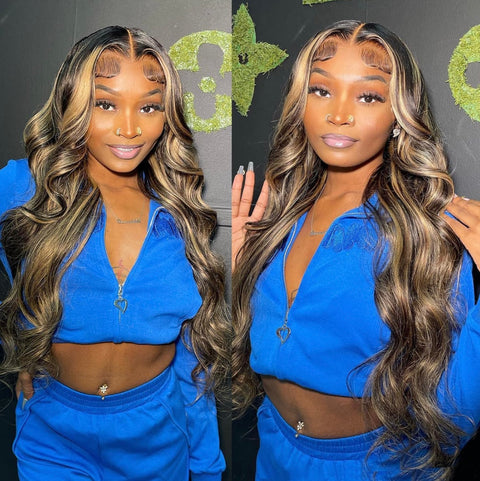 HIGH CONTRAST HIGHLIGHTS (13x6) | 180% Density Lace Front Wig