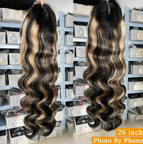 HIGH CONTRAST HIGHLIGHTS (13x6) | 180% Density Lace Front Wig