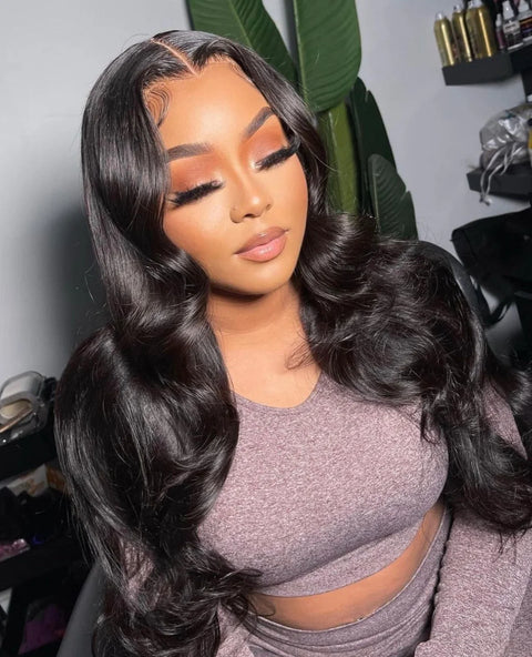 10A BODY WAVE (5x5) Closure Wig | 180% Density