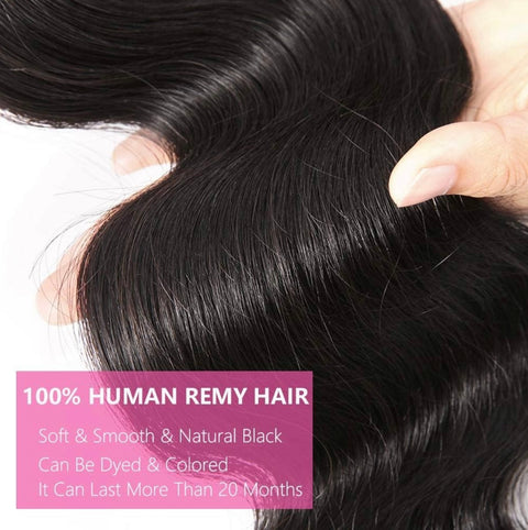 10a Remy BODY WAVE Hair Bundles 3pcs