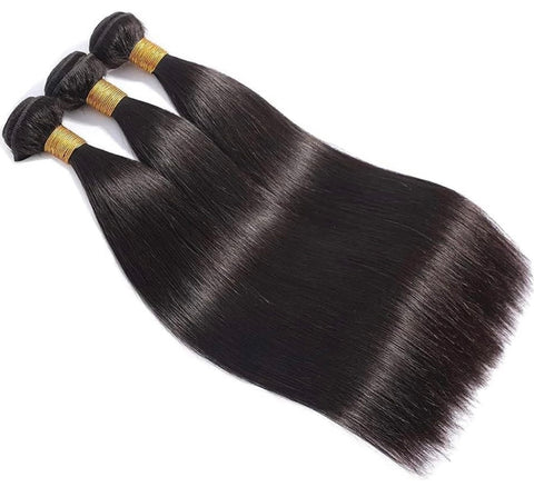 10a Remy STRAIGHT Hair Bundles 3pcs