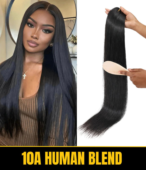10a Remy STRAIGHT Hair Bundles 3pcs
