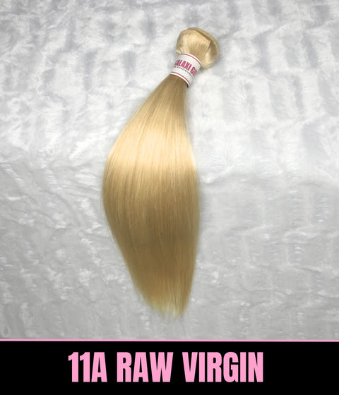 11a Platinum Blonde STRAIGHT Hair Bundle 1pc