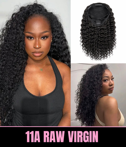 11A DEEP WAVE Half Wig | 200% Density
