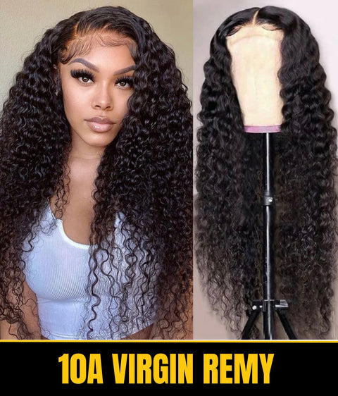 10A DEEP WAVE (13x4) Lace Front Wig | 180% - 250% Density