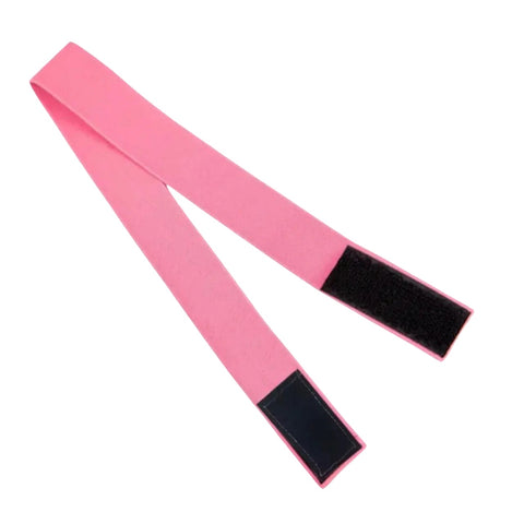 Pink Elastic Lace Edge Band