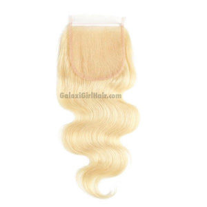 Wholesale BODY WAVE Blonde Lace Closure (4x4)