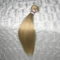 Platinum Blonde STRAIGHT Hair Bundle 1pc