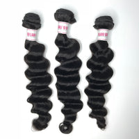 Wholesale (9A) LOOSE WAVE Hair Bundles 3pcs