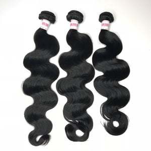Wholesale (9A) BODY WAVE Hair Bundles 3pcs