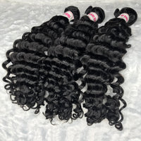Brazilian DEEP WAVE Hair Bundles 3pcs