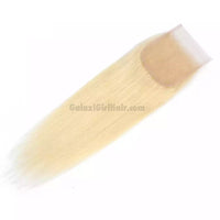 Wholesale Platinum Blonde STRAIGHT Lace Closure