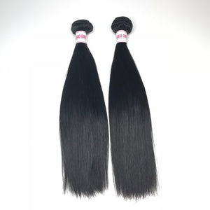 Wholesale (9A) STRAIGHT Hair Bundles 2pcs